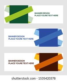 modern Banner, template design creative with abstract background card decorative