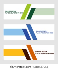 modern banner, template design creative with abstract background decorative