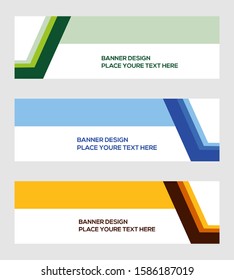 modern banner, template design creative with abstract background decorative