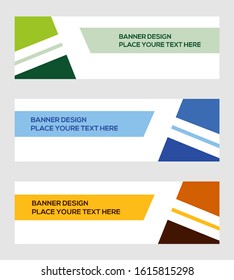 modern Banner, template design creative with abstract background card decorative