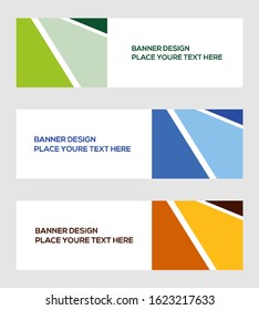 modern Banner, template design creative with abstract background card decorative