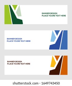 modern banner, template design creative with abstract background card decorative