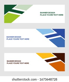 banner moderno, diseño de plantilla creativo con decoración de tarjeta de fondo abstracta