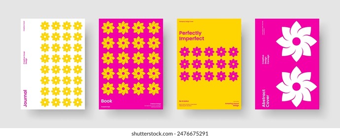 Modern Banner Template. Geometric Book Cover Layout. Abstract Background Design. Flyer. Poster. Report. Brochure. Business Presentation. Leaflet. Catalog. Advertising. Portfolio. Brand Identity