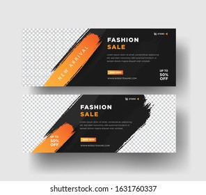 Modern Banner Template, For Promotion. Vector