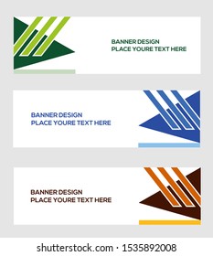 modern banner template, vector design abstract background, trend.