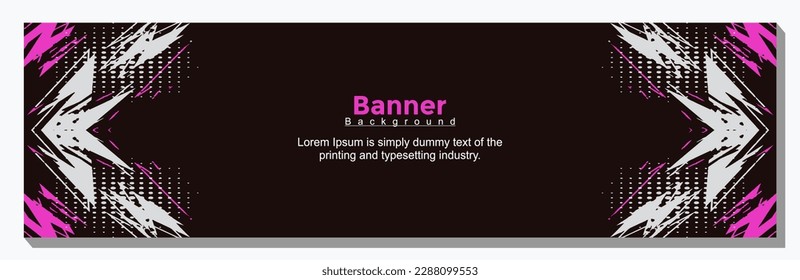 modern banner template vector and graphic