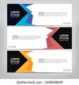 modern banner template, vector illustration