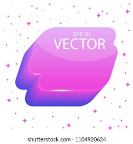 Modern banner vector template. Summer frame. Greeting card with abstract background, you can use it for your design, brochure, flyer, poster