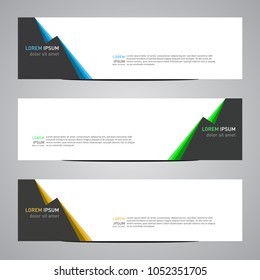 Modern banner vector for your web promotion