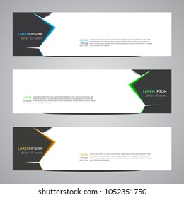 Modern banner vector for your web promotion