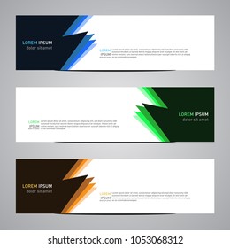 Modern banner vector for your web promotion