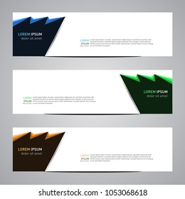 Modern banner vector for your web promotion