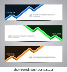 Modern banner vector for your web promotion