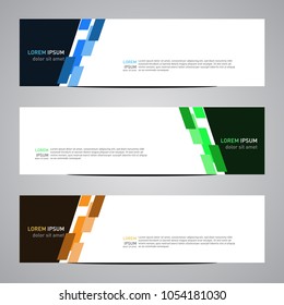 Modern banner vector for your web promotion