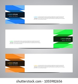 Modern banner vector for your web promotion