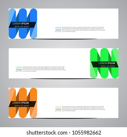 Modern banner vector for your web promotion