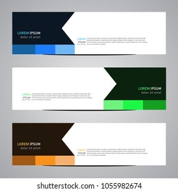 Modern banner vector for your web promotion