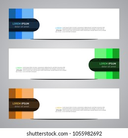 Modern banner vector for your web promotion