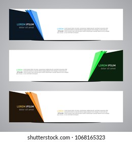 Modern banner vector for your web promotion