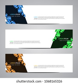 Modern banner vector for your web promotion