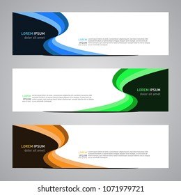 Modern banner vector for your web promotion
