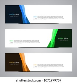 Modern banner vector for your web promotion
