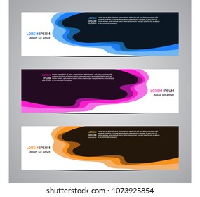 Modern banner vector for your web promotion