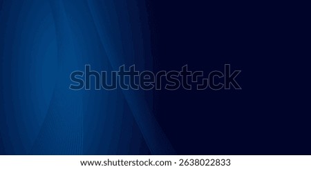Modern banner for a website. The image is a gradient of dark blue with wispy white lines on the left side.