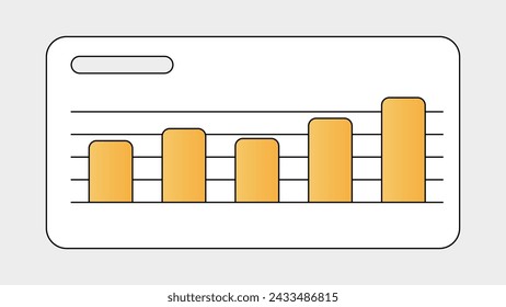 Diseño Infográfico de Gráfico de Barras Moderno