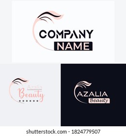 Modern Barber Logo Template Design.