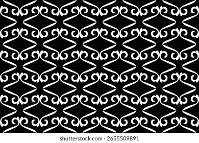 Modern Baroque Floral Seamless Pattern | Elegant Vintage Wallpaper Vector Design