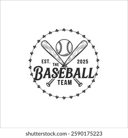 Modern Baseball Emblem Logo with Laurel Wreath  Bats
Sleek Baseball Tournament Emblem with Realistic Details
Vintage Baseball League Logo  Classic Monochrome Design

