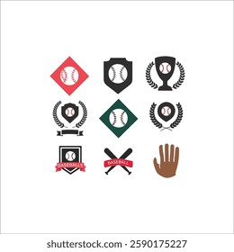Modern Baseball Emblem Logo with Laurel Wreath  Bats
Sleek Baseball Tournament Emblem with Realistic Details
Vintage Baseball League Logo  Classic Monochrome Design

