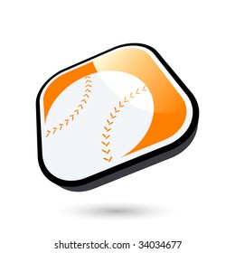 modern baseball sign