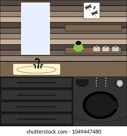 modern bathroom, minimalism bathroom. bathroom interiors 