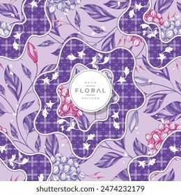 modern batik floral pattern 56