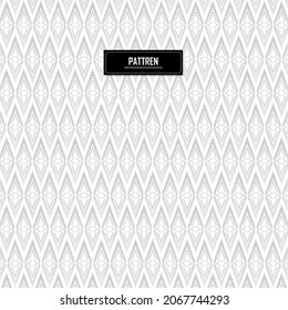 modern batik pattern design vector