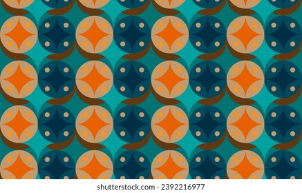 MODERN BATIK PATTERN SET. TEXTILE DESIGN