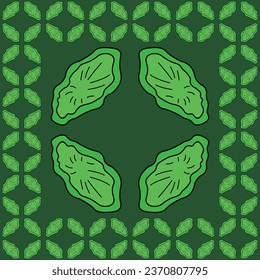 modern batik seamless pattern design