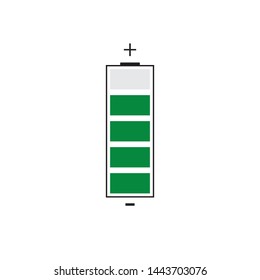 modern Battery Energy Vector Logo illustration icon
