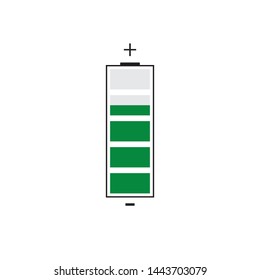 modern Battery Energy Vector Logo illustration icon