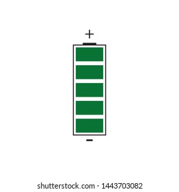 modern Battery Energy Vector Logo illustration icon