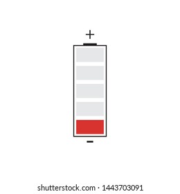 modern Battery Energy Vector Logo illustration icon
