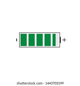 modern Battery Energy Vector Logo illustration icon