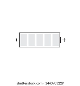 modern Battery Energy Vector Logo illustration icon