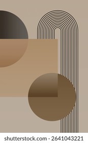 Modern Bauhaus Wall Art Decor Poster