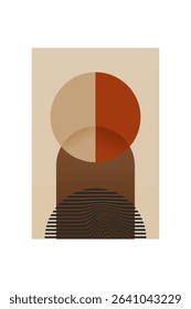 Modern Bauhaus Wall Art Decor Poster