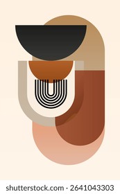 Modern Bauhaus Wall Art Decor Poster