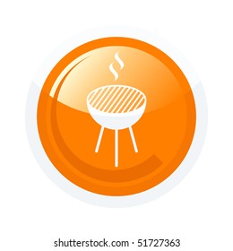 modern bbq sign